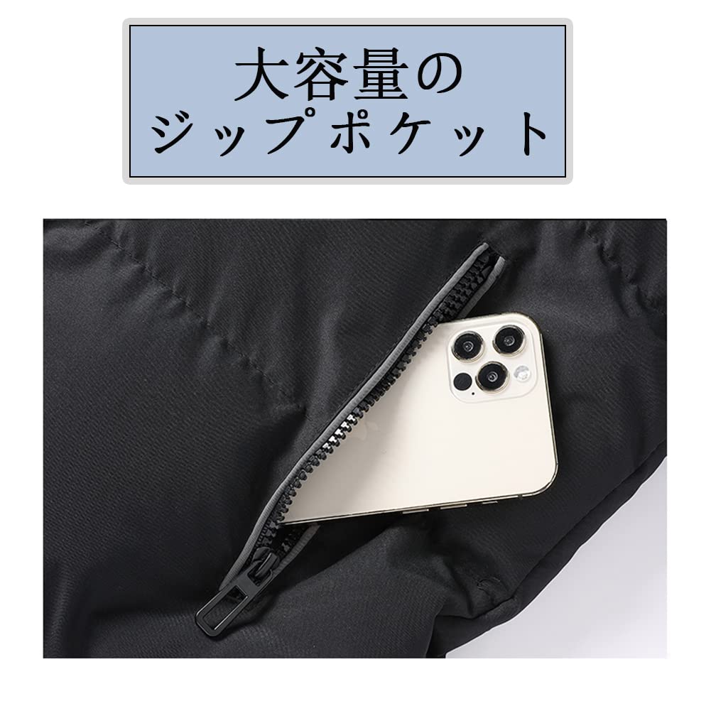 Anzn Down Hooded Casual Cold Plus Sizes Solid Perfect for or Winter Wear Men's Coat, Jacket, Protection, Water-Repellent, Windproof, Warm, Available,
