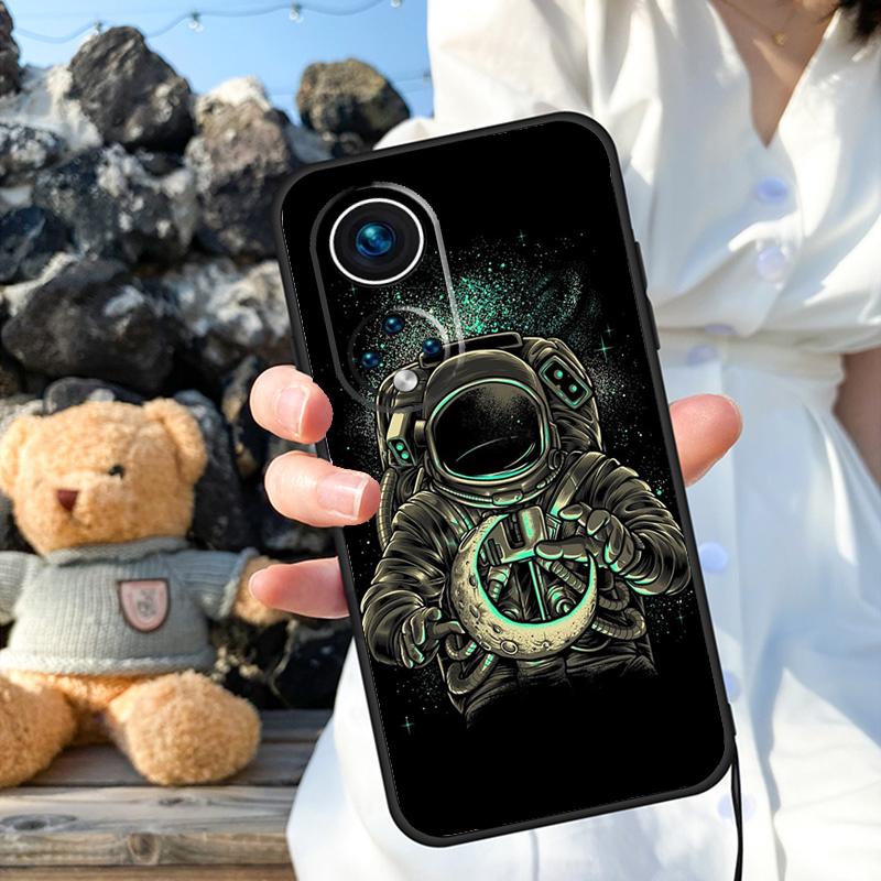 Astronaut Star Space Case For Honor X8a X9a X6a X7a X6 X7 X8 X9 X9b X8b Honor 70 50 90 Lite Magic 5 6 Pro Cover