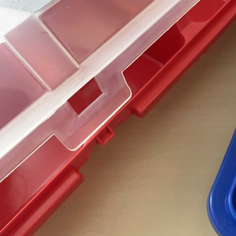 Part Storage Box Screw Organizer Tool Multi-Compartment Organizer Box for Screw Small Part Plastic Jewelry Hardware Storage Case