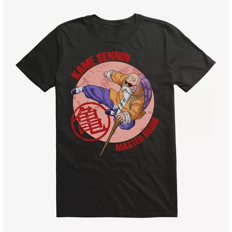 

New Summer Japanese Classic Dragon Ball Cartoon Anime Oversized HighStreet Vintage Loose Fit ShortSleeve TShirt L