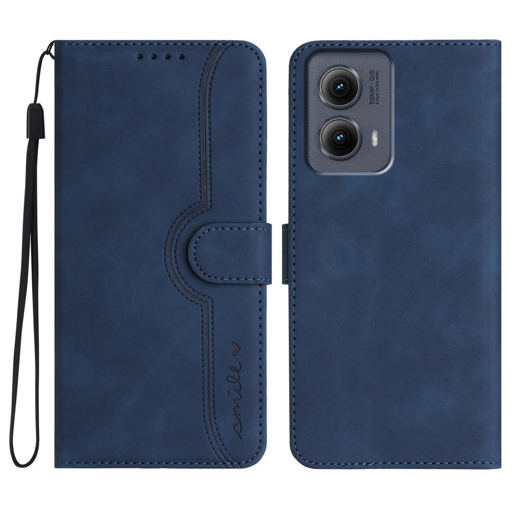 YX0030 For Motorola Edge (2024) 5G Case Card Slots Wallet Leather Phone Cover