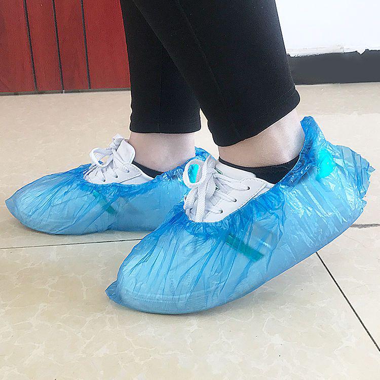Disposable Non-Woven Shoe Covers - Wear-Resistant, Non-Slip, Dustproof, Breathable, Indoor Footwear for Students and Adults, Thickened, Free Shipping