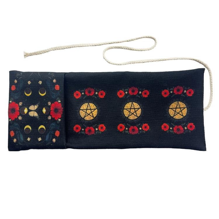 

Generous Ritual Tool Bag Organic Cloth Spiritual Tools Bag Protects Your Appreciated Divining Items Mysterious Accessory 1