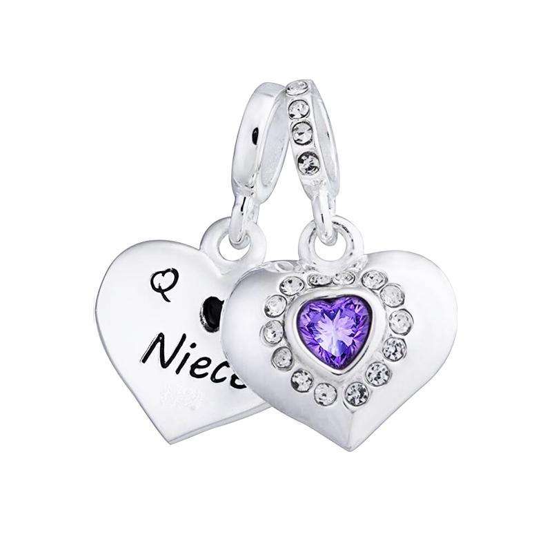 Copper Love Family Series Family Tree Mom Daughter Charms Fit Original Bracelet Bead Trinket Diy Women Jewelry Gift