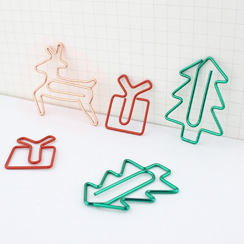 Buy Pack of 5 Paper Memo Clips Bookmark Assorted Colors Cartoon Gift