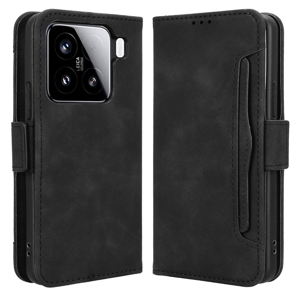 For Xiaomi 15 Pro Leather Case Phone Wallet Cover with Multiple Card Slots