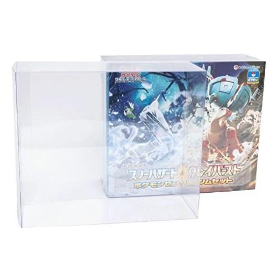 Xrypto (Crypto) Made Japan CollectorStore Joint Development BOX Hard Loader Pokémon Card UV Cut Transparent No Logo (Compatible Nanjamo Set Store Etc.