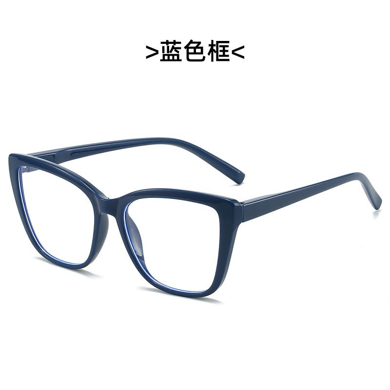 Große Lesebrille, Blaulichtfilterbrille, Modische Lesebrille mit Federbügeln für ältere Menschen, Strahlenschutzbrille