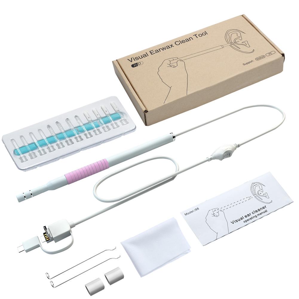 

3-in-1 HD Endoscope Ear Cleaning Camera with Visual Ear Pick