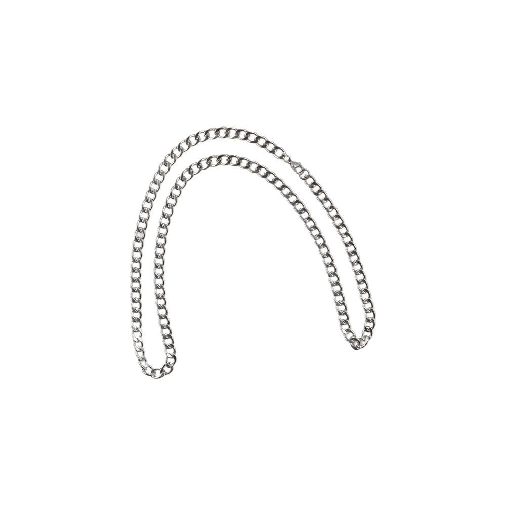 Stalowa moda damska biżuteria naszyjnik dla par łańcuszek do obojczyka łańcuszek kubański naszyjnik męski naszyjnik