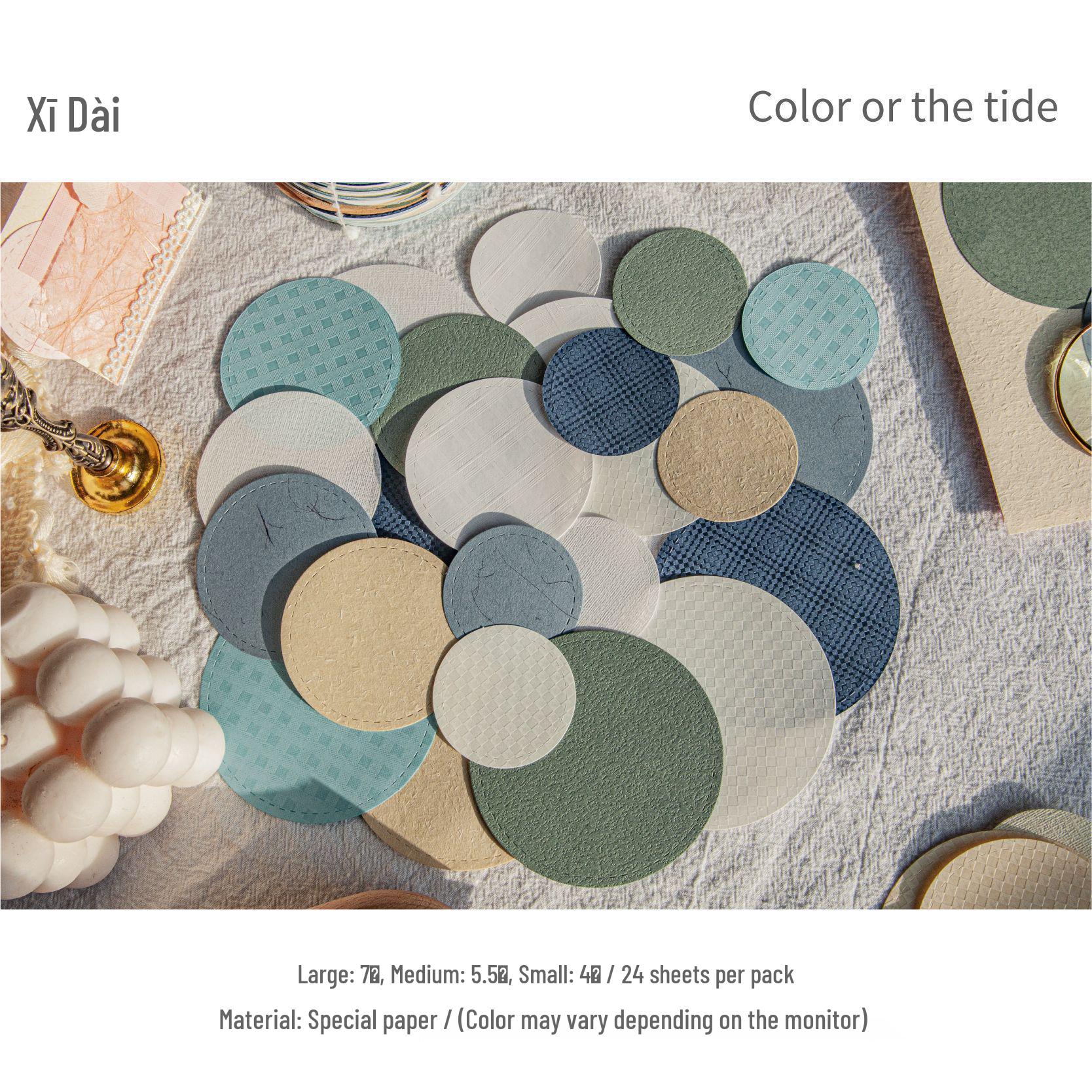 RetroStory 3D White Tea Flower Stickers for Creative Journal Decoration