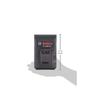 Bosch BHZUC18N Chargeur Rapide pour Batteries interchangeables 18 V Compatible avec aspirateur Bosch Unlimited Noir