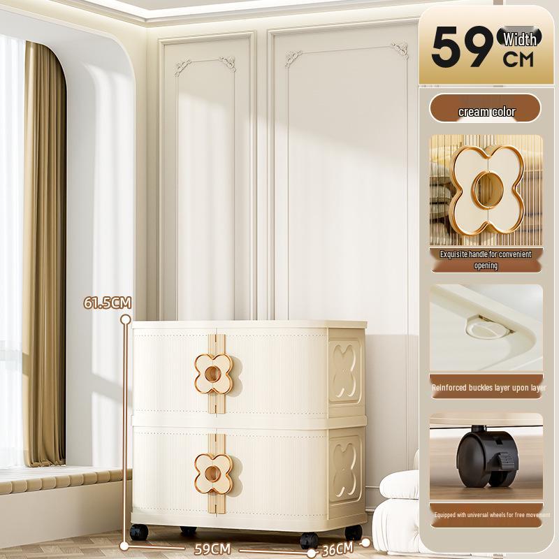 Super Large Foldable Storage Box for Clothes, Quilts, Toys, and Snacks
