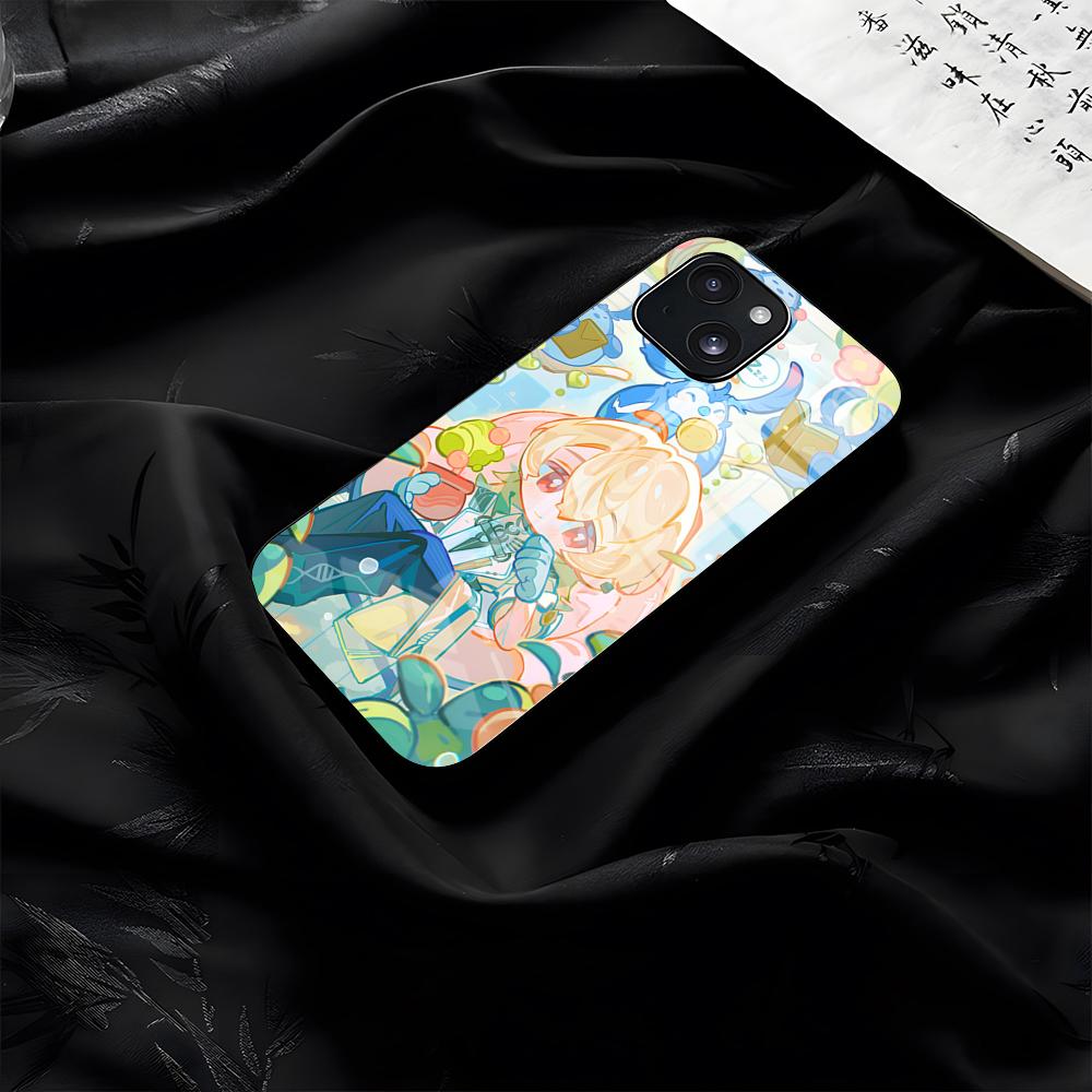 Wuthering Waves Luuk Herssen Phone Case For IPhone 17 Pro Max 16 15 14 Pro Max 13 11 Plus Glass Cover