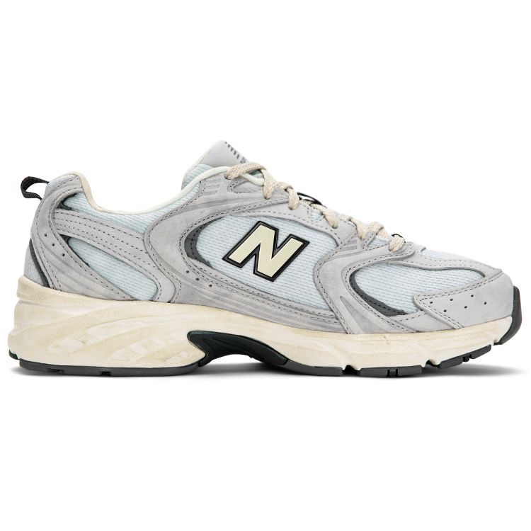 New Balance 530 tênis unissex cinza claro envelhecido MR530DG