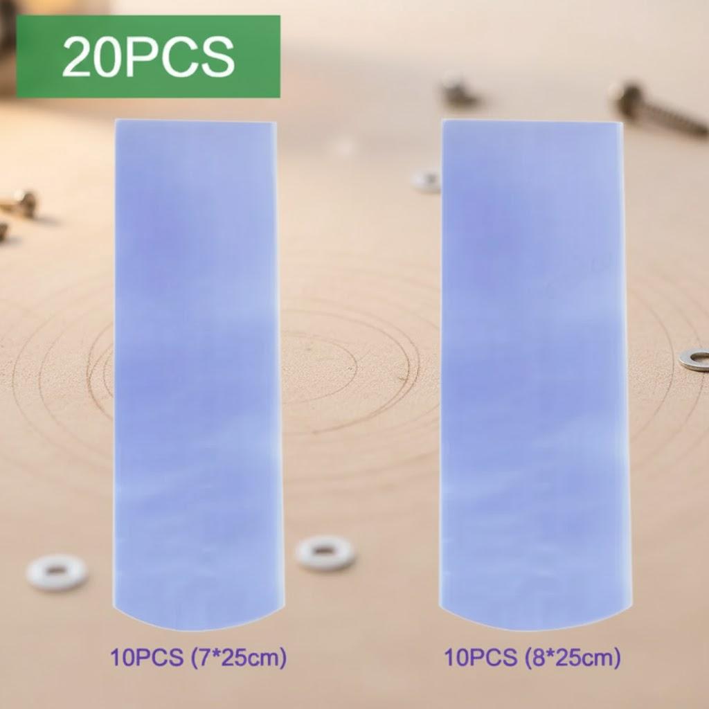 20 50PC Remote Control Shrink Wrap Protective Film Sleeve Transparent Dustproof Oilproof Shrink Bag