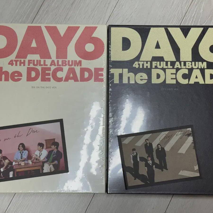 Day6 The Decade Sealed Album City Version With Pre-order Benefit Pre-edition Bonuses