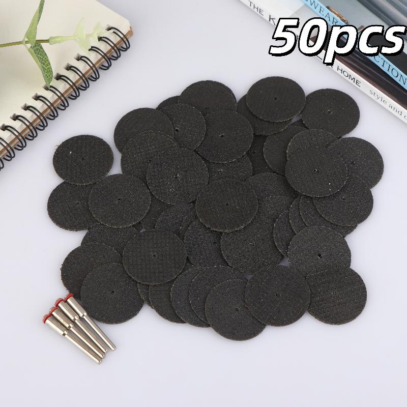 11/21/25/54 Pcs Abrasive Cutting Disc 32Mm With Mandrels Grinding Wheels For Dremel Metal Cutting Rotary Tool Saw Blade