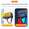Solar LED Security Alarm Light PIR Motion Sensor Waterproof Outdoor Warning Lamp for Farm, Pond, Home, Yard, Warehouse and Villa