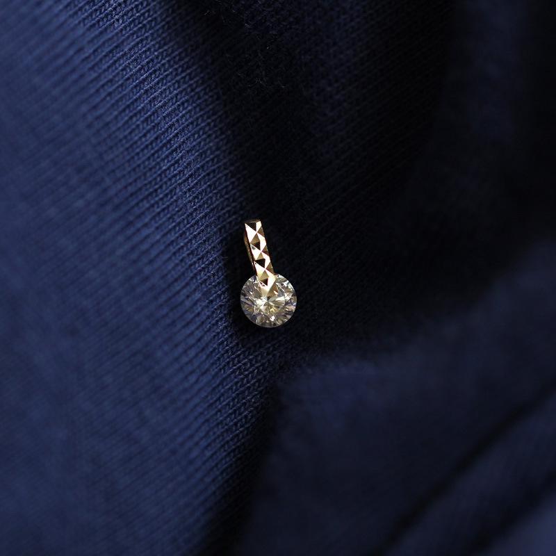 S925 Sterling Silver Korean Zircon Pendant Necklace - Elegant, Versatile, Light Luxury Design for Women