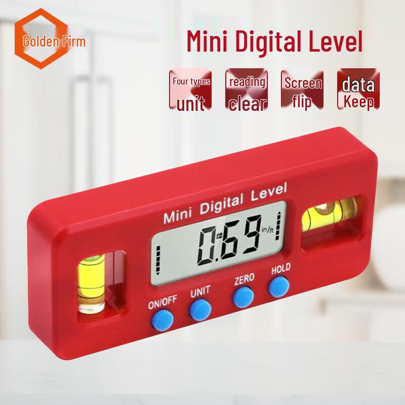 Mini Digital Magnetic Level and Angle Finder 100mm