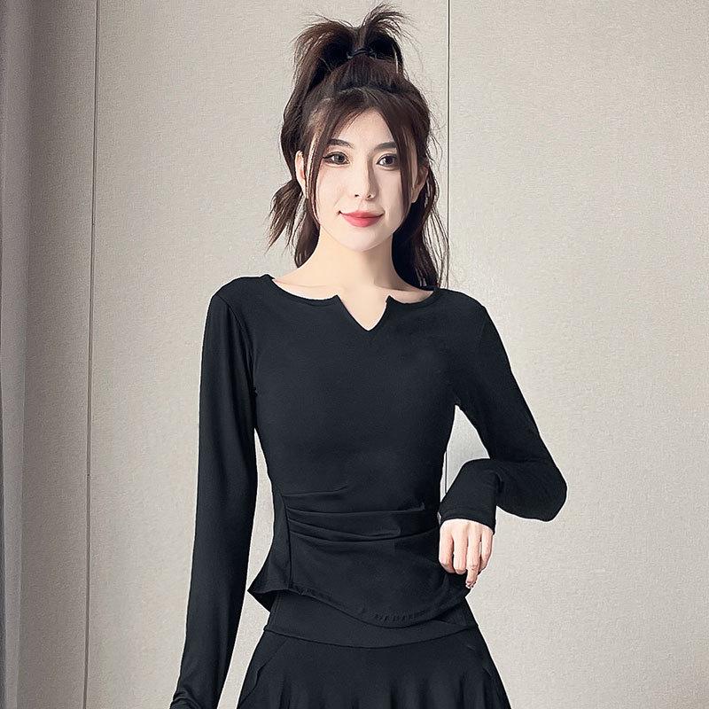 2024 Women's Professional Running Set: Long Sleeve Fitness Outfit with Skirt Pants for Morning Runs, Yoga, and Pilates.