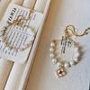 French Vintage Geometric Pearl Bracelet With Gold Plating For Womens Gift