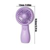 Handheld Fan Rechargeable Portable Mini USB Fan 3 Speed Mini Fan with Cable for Home Office School Travel Indoor Outdoor