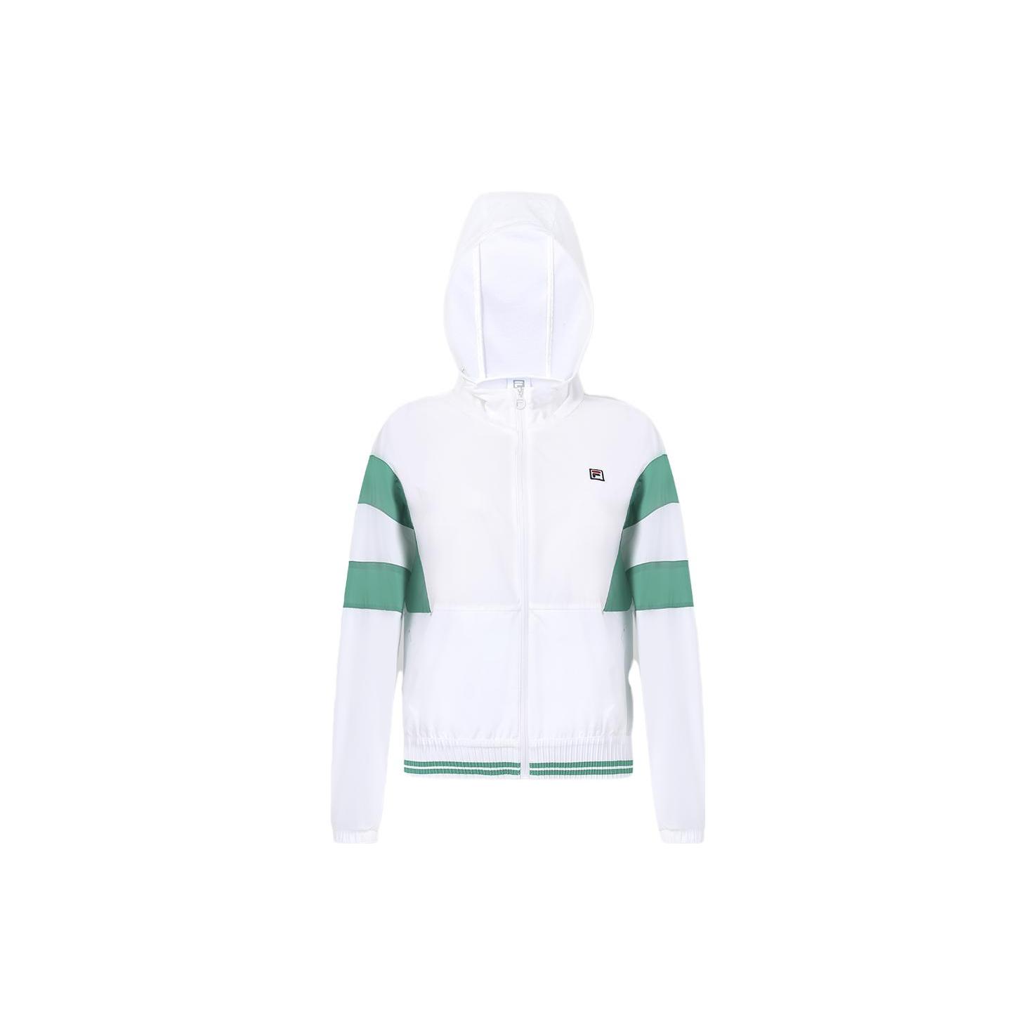 

New FILA Jackets Women s Jade White A11W333701F-WT M