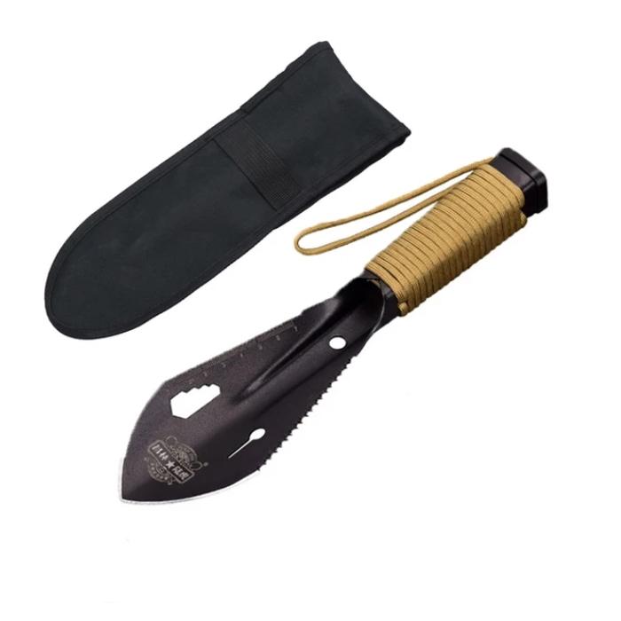 

Многофункциональная саперная лопата Портативное оборудование для кемпинга и активного отдыха Самооборона Маленькая ручная лопата Садовая для инструментов выживания