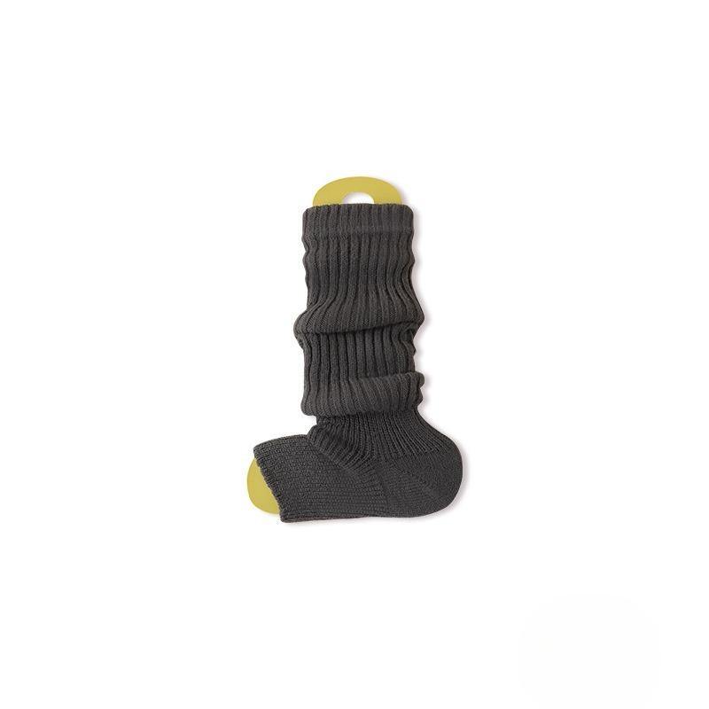 Ladies Spring and Autumn Fashion New Knitted Foot Stepping Calf Pile Socks