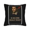 Charlie Kirk Meme Square Pillowcases Polyester Bed Car Cushion Cover Creative Decorative Throw Pillow Case 45*45