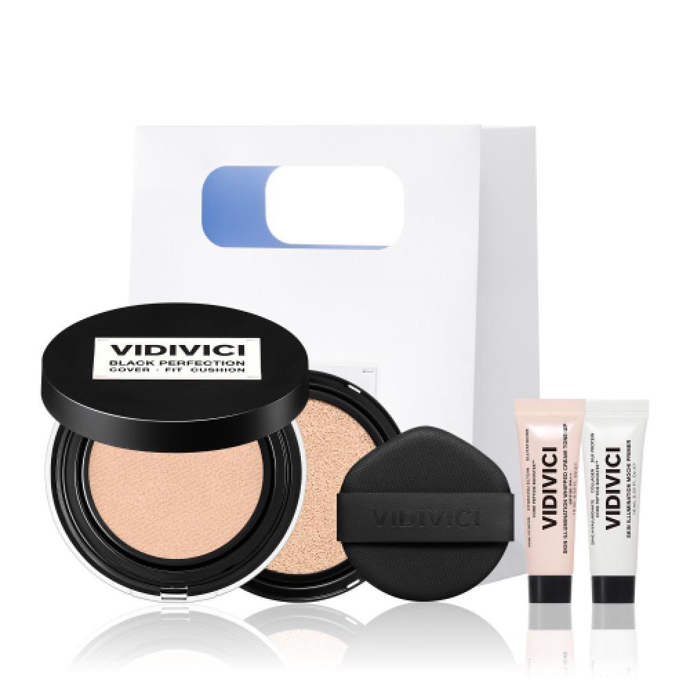 

Vidivici Black Perfection Cover Fit Cushion Spf40 Pa++ Original+refill 00523N sand
