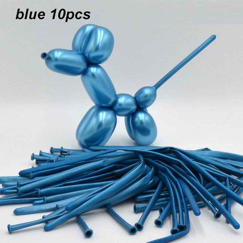 20/50/100 Stück Spielzeug Gold Magisches Streifen-Ballon Langer Perlmutt Metallischer Latex-Ballon Dickes Metallischer Ballon Geburtstagsfeier Dekoration