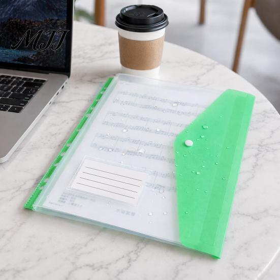 Schutzhüllen für Büro-Dokumententasche, 11-Loch-Loseblatt-Design, Hochtransparente Blattprotektoren, Ringbuch-Einstecktaschen mit