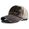 New Designer Letter Embroidered Stitching Washed Cotton Baseball Cap For Men Women Snapback Vintage Outdoor Sport Sun Protection Hat Gorras