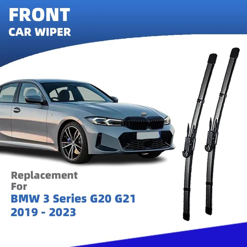 

LHD Front Wiper Blades For BMW 3 Series M3 G20 G21 Windshield Sedan Touring Accessories 320 330 M340 2pcs