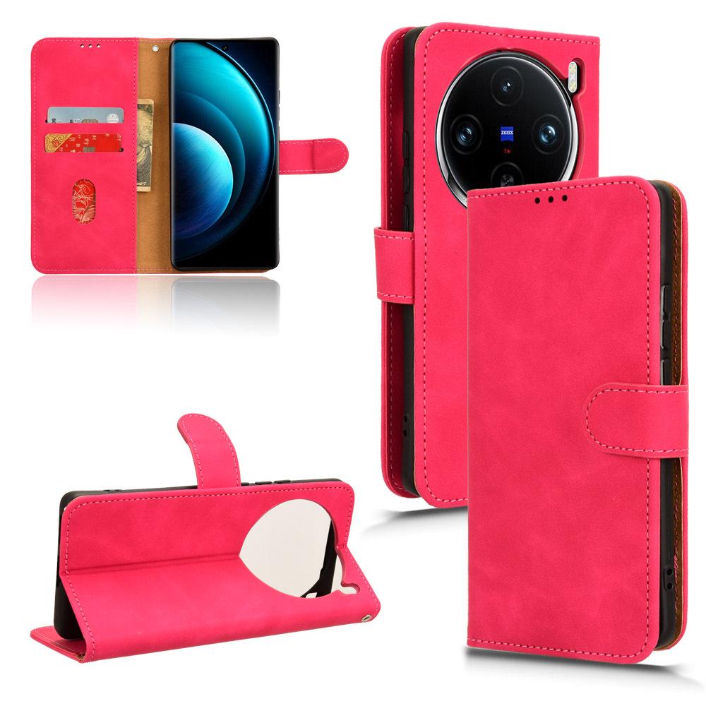 VIVO X100 Leather Business Phone Case with Card Slots