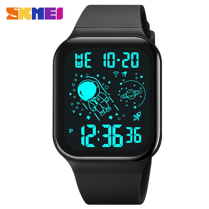 Watch Student Electronic Watch Luminous Waterproof Multifunctional Electronic Watch Outdoor Sports Watch Male