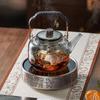 YIHUTEA Manxing Glass Tea Set with Electric Ceramic Stove