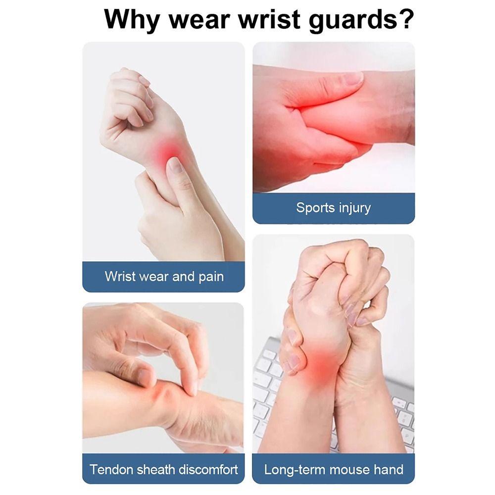 1Pcs Lightweight Wrist Thumb Brace Adjustable Pressure Thumb Support  for Sports/Typing