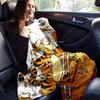 1pc. Cartoon Tiger Print Blanket, Seasonal Universal Home Decor,Soft Flannel Throw Blanket, Versatile & Cozy for Bedroom, Living Room, Trave