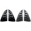 2pcs Car Rear Side Window Trim Spoiler For Volkswagen Polo MK6 Polo 2018+ Window Shutter Cover Louver Air Vents