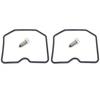2SET  Carburetor Repair Vacuum Diaphragm Membrane For ZZR250 EX250 EX250H GPX250