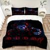 3pcs GHOST SAS Home Bedding Set-Universal Three-Piece Suit for Bedroom, Guest Room, Living Room, Hotel-Festive Gift for Fans, Travelers, Dai