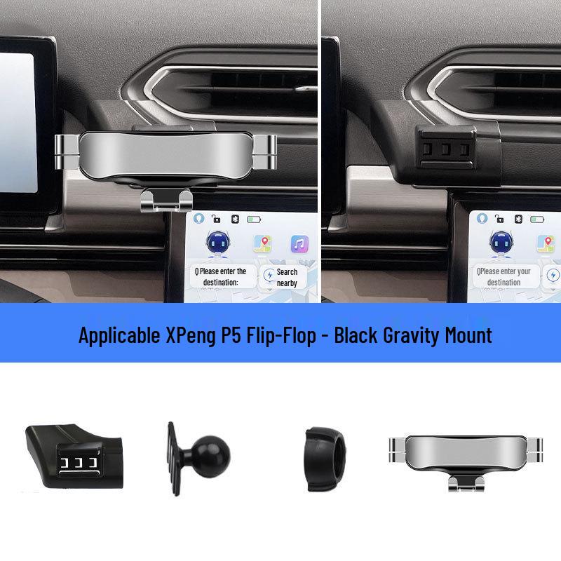 Kabellose Lade-Navigations-Handyhalterung für 21 Xiaopeng P5