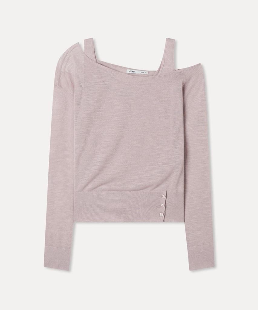 MIXXO Sleeveless Layered Knit_Miwkag705T