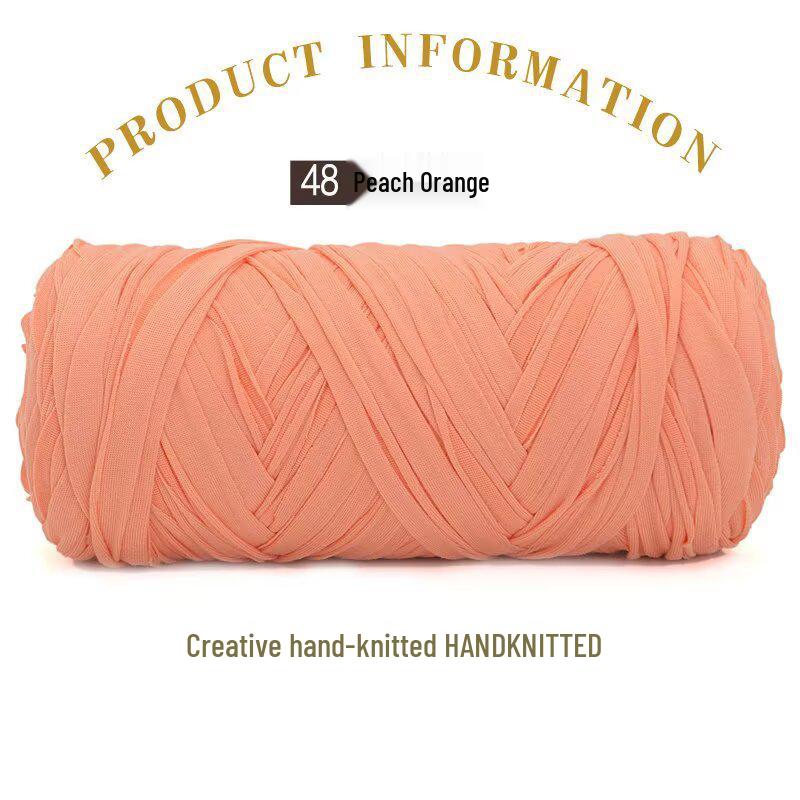 200g High Elastic Cloth Strip Yarn for DIY Weaving: Crochet Blankets, Floor Mats, Storage Baskets & More