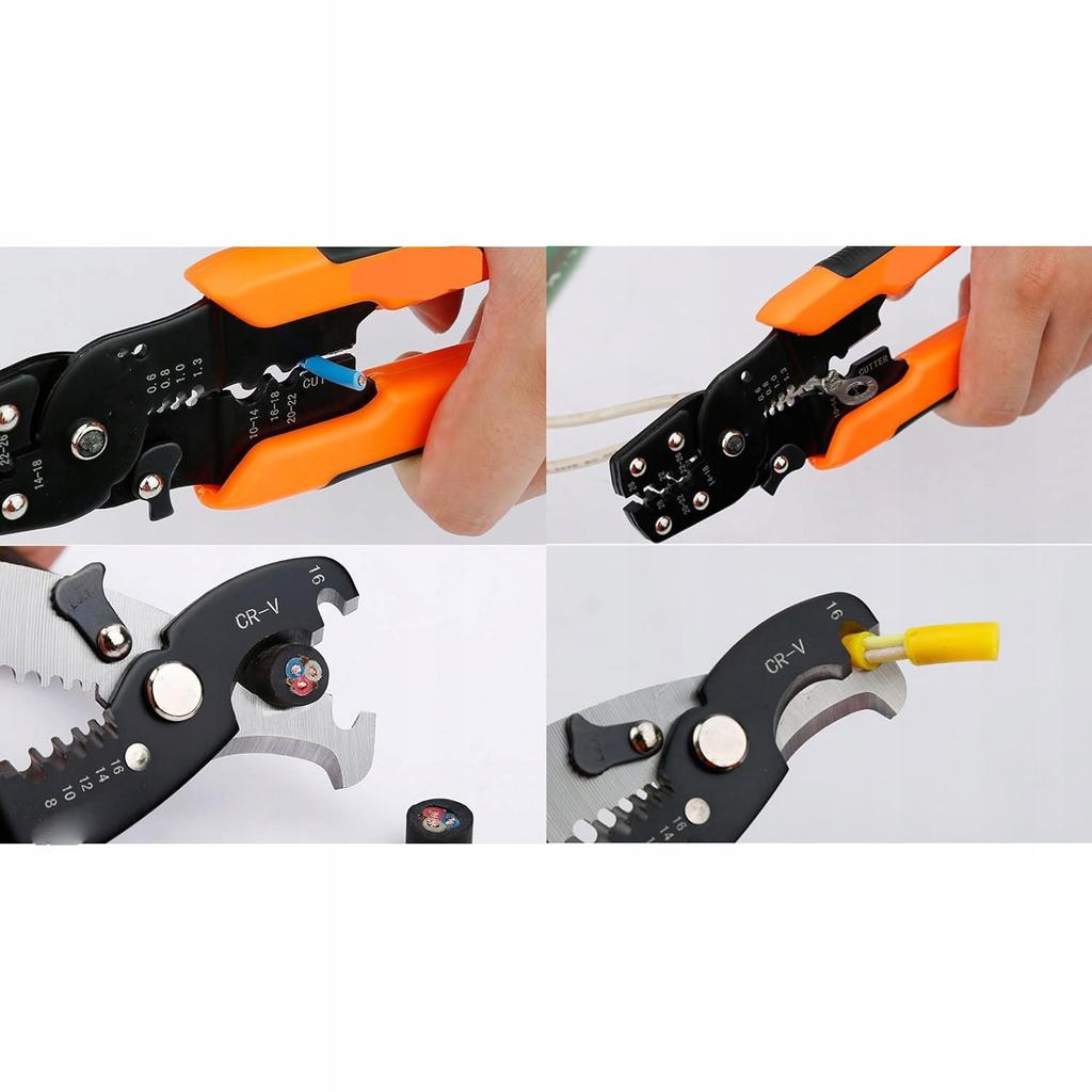 Wire Cutters and Strippers 0.2 Mm-6 Mm