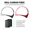Real Soft Carbon Fiber lnstrument Sticker For Renault Fluence Megane RS 2009 2010 2011 2012 2013 2014 2015 LHD RHD Accessories